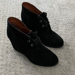 Lucky Brand Seleste Suede Ankle Boots